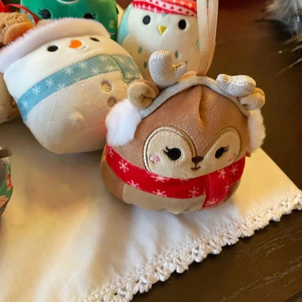 Squishmallow Mini 4 Inch Christmas Plush lot of 16 Minis!!